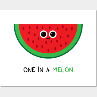 one in a melon Posters and Art